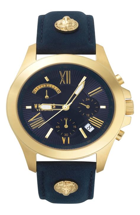 verse versace watch men|versus versace watch leather strap.